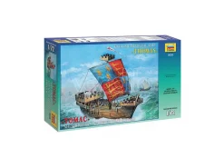 ZVEZDA Z9038 ENGLISH MEDIEV.SHIP THOMAS KIT 1:72 Modellino