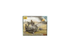 Zvezda Z6117 GERMAN 20 mm ANTI AIRCRAFTGUN  W/2 CREW KIT 1:72 Modellino