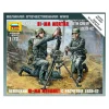 Zvezda Z6111 GERMAN 81 mm MORTAR W/CREW KIT 1:72 Modellino