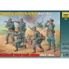 Zvezda Z8078 GERMAN INFANTRY WWII  KIT 1:72 Modellino