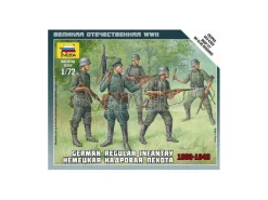 Zvezda Z6178 GERMAN REGULAR INFANTRY 1939/43 KIT 1:72 Modellino