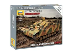 ZVEZDA Z6284 GERMAN STUG IV KIT 1:100 Modellino
