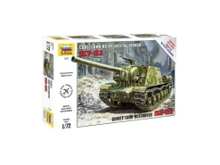 Zvezda Z5054 ISU-122 SOVIET TANK DESTROYER KIT 1:72 Modellino
