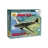 ZVEZDA Z6139 JUNKERS JU-52 GERMAN TRANSPORT PLANE KIT 1:200 Modellino