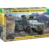 Zvezda Z3648 K-4386 Typhoon Russian Armoured 4x4 Car Con Remote Control Mod Kit 1:35 Modellino