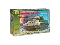 ZVEZDA Z3616 KINGTIGER PORSCHE KIT 1:35 Modellino