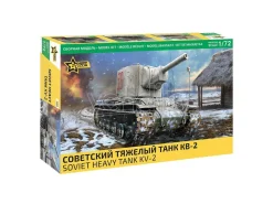 ZVEZDA Z5084 KV-2 Heavy Soviet Tank WWII KIT 1:72 Modellino