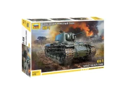 ZVEZDA Z5070 KV-1 WWII TANK KIT 1:72 Modellino
