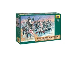Zvezda Z8016 LIVONIAN KNIGHTS KIT 1:72 Modellino