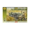 Zvezda Z3651 M-72 MOTORCYCLE WITH MORTARKIT 1:35 Modellino