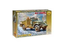 Zvezda Z3519 M3 SCOUT CAR ARMORED PERSONEL CARRIER KIT 1:35 Modellino
