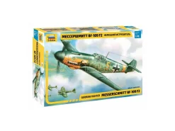 ZVEZDA Z4802 MESSERSCHMITT Bf-109 F2/F4 KIT 1:48 Modellino