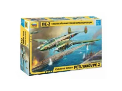 ZVEZDA Z7283 PETLKYAKOV PE-2 KIT 1:72 Modellino