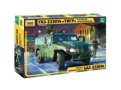 Zvezda Z3668 RUSSIAN ARMORED VEHICLE GAZ TIGER KIT 1:35 Modellino