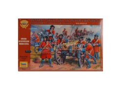Zvezda Z8058 RUSSIAN ARTILLERY OF PETER KIT 1:72 Kit Figure Militari