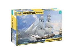 ZVEZDA Z9067 RUSSIAN BRIG MERKURII 19th cty.KIT 1:100 Modellino