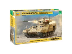 Zvezda Z3695 RUSSIAN MILITARY MACHINE FIRE SUPPORT TANKS TERMINATOR-2 KIT 1:35 Modellino