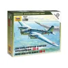 ZVEZDA Z6185 SOVIET BOMBER SB2 KIT 1:200 Modellino