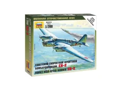 ZVEZDA Z6185 SOVIET BOMBER SB2 KIT 1:200 Modellino