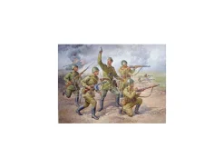 Zvezda Z8077 SOVIET INFANTRY WWII  KIT 1:72 Modellino