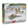 Zvezda Z6220 SOVIET MACHINE GUN W/CREW 1941-43 (WINTER) KIT 1:72 Modellino