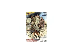 Zvezda Z3544 SOVIET TANK CREW KIT 1:35 Modellino
