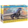 ZVEZDA Z7045 TU-144 SUPERSONIC CIVILIAN AIRCRAFT KIT 1:144 Modellino