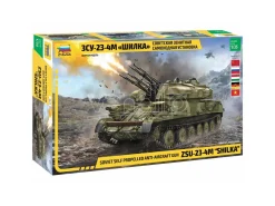 ZVEZDA Z3635 ZSU-23-4M SHILKA KIT 1:35 Modellino